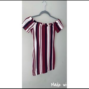 off the shoulder tight short dress ✨